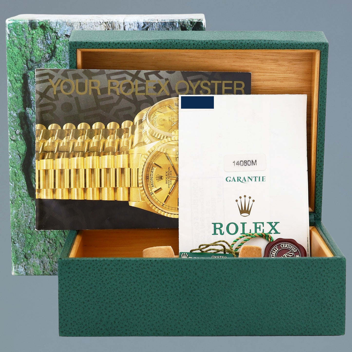 PAPERS 2001 MINT Rolex Submariner No-Date 2 Line Dial 14060M Steel Black Watch Box