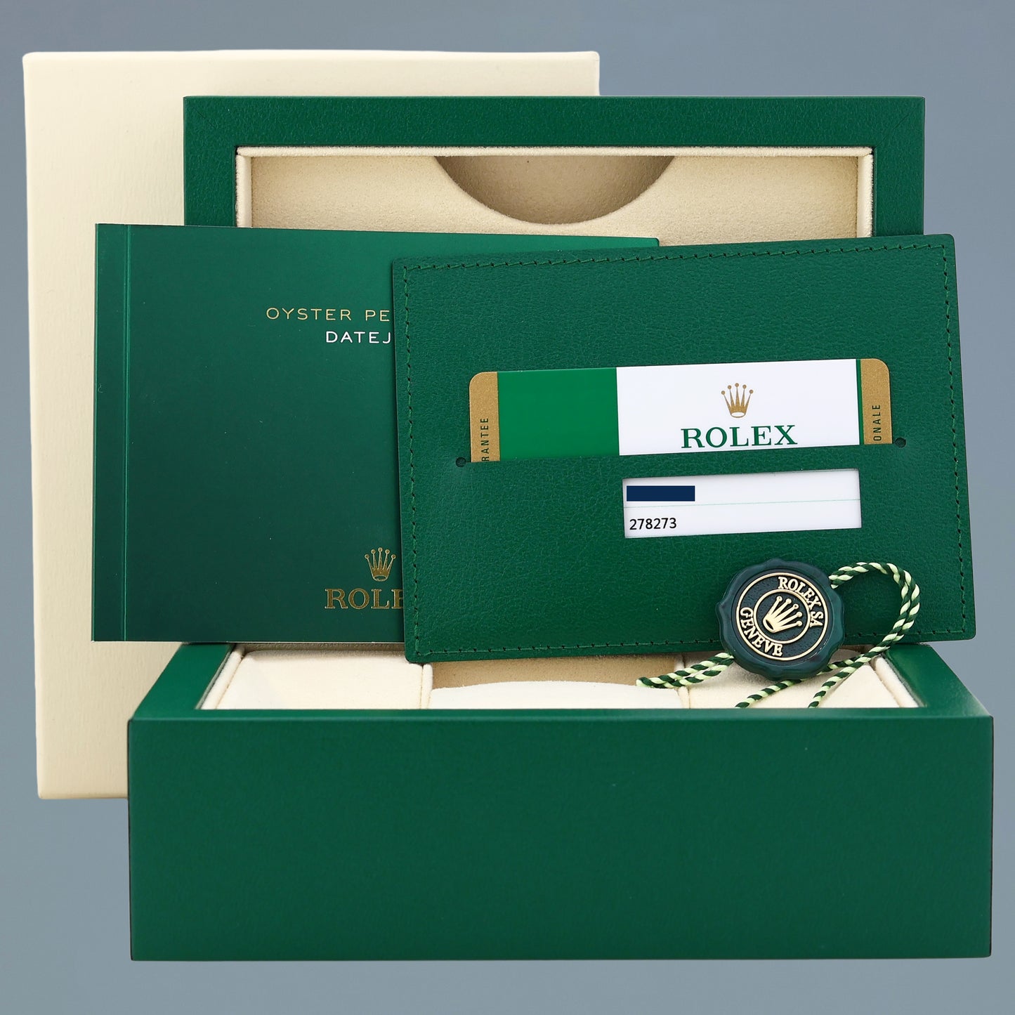 MINT 2020 PAPERS Ladies Rolex DateJust MidSize 31mm Mop Diamond 278273 Watch Box