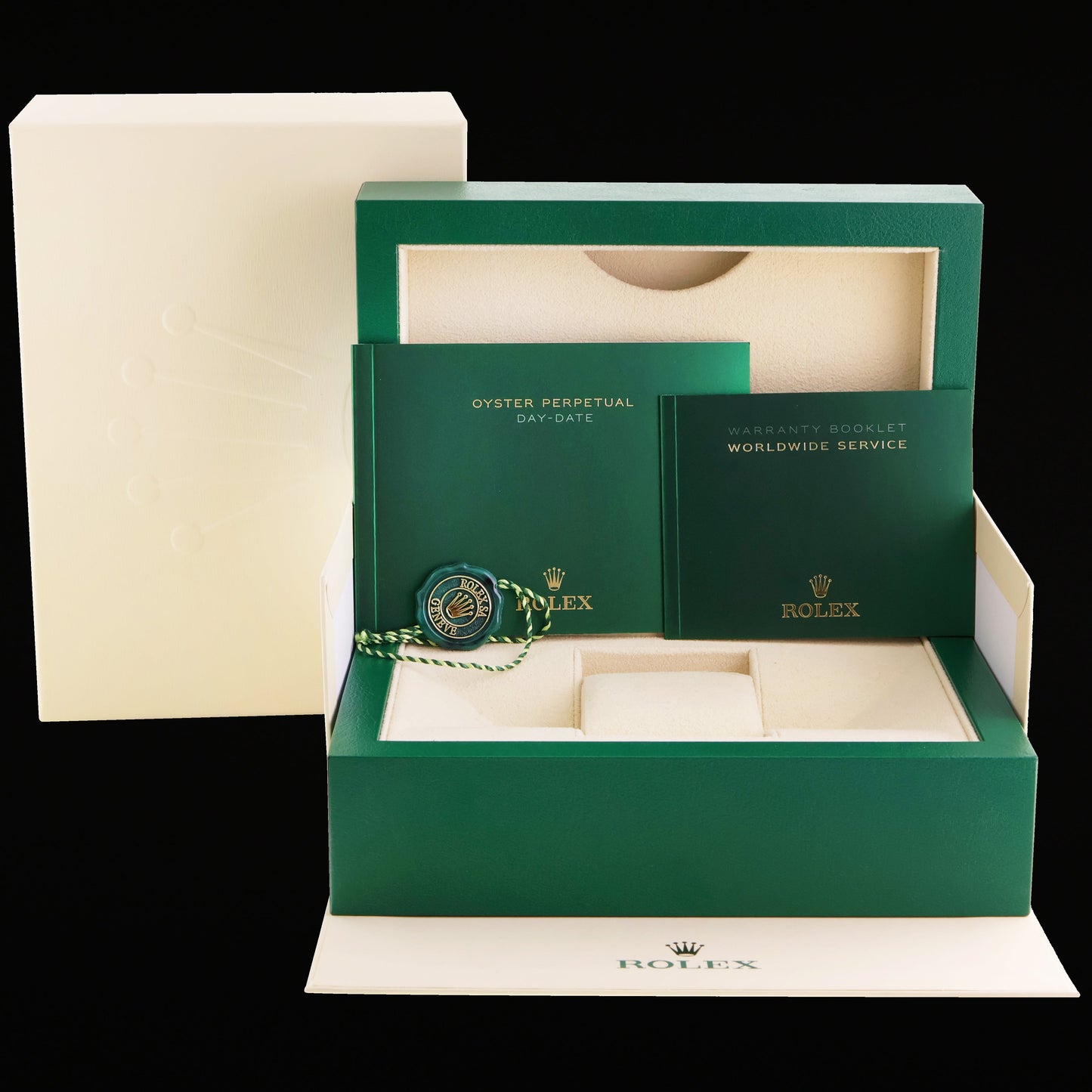 2020 MINT Rolex 228238 Day-Date 40 President 40mm Champagne Roman Yellow Gold Watch
