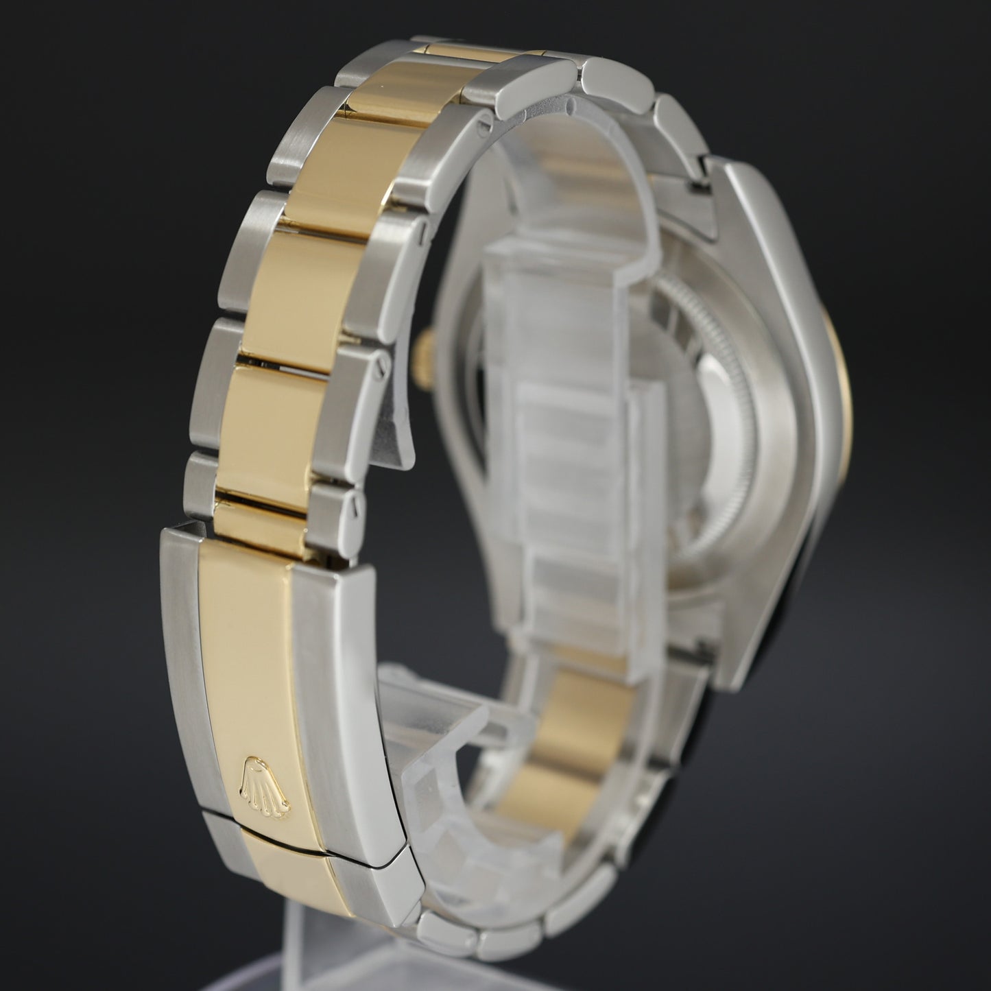 MINT 2014 Rolex Datejust 2 Ivory White Diamond 116333 Two-Tone Gold Watch Box