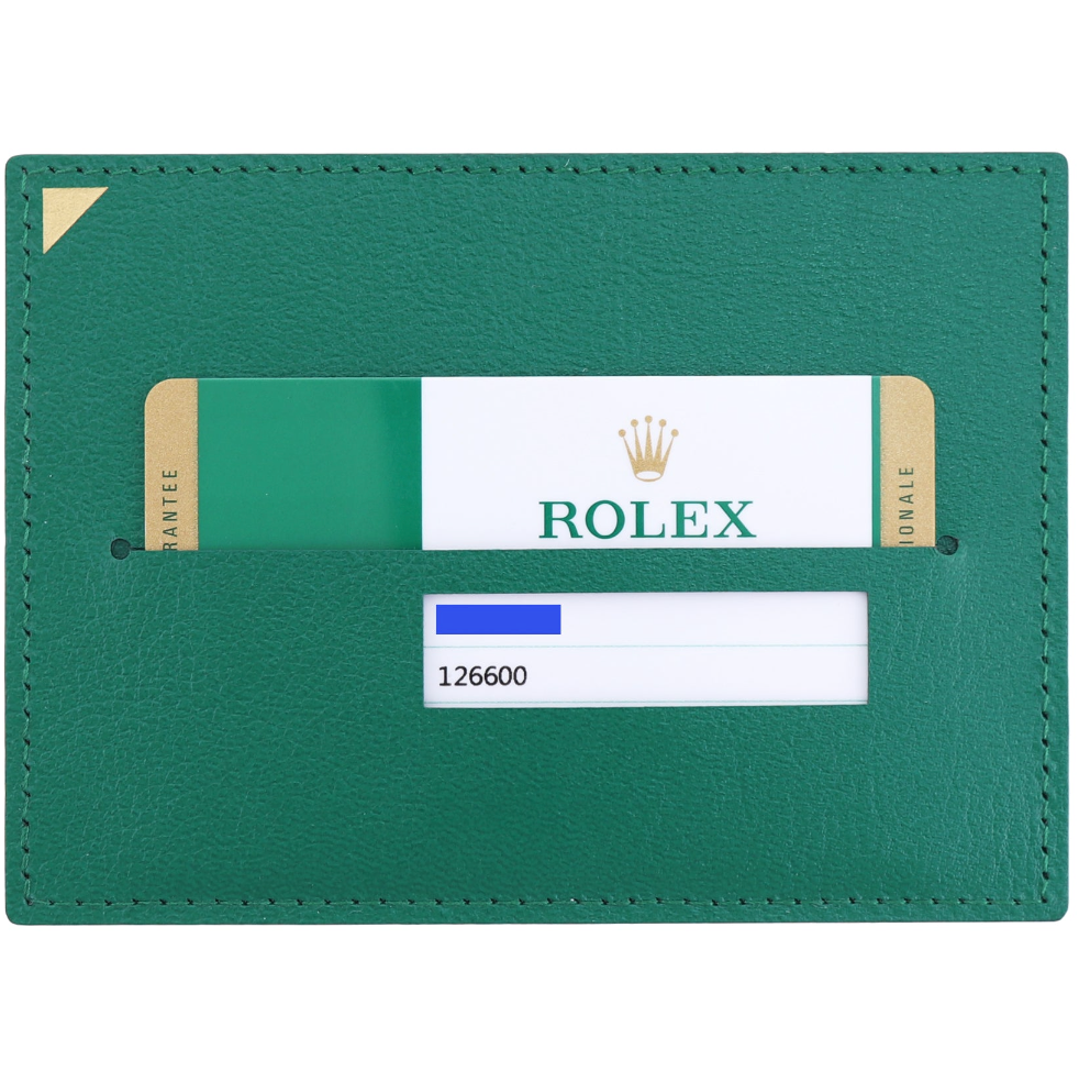 2018 MINT PAPERS Rolex Red Seadweller SD43 126600 43mm Mark 2 Watch Box