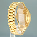 NEW PAPERS Rolex Day Date 40 Yellow Gold President Champange Diamond 228348 Watch