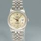 PAPERS MINT Rolex Oyster Perpetual Date 34mm 15200 Steel Silver Stick Watch Box