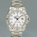RSC PAPERS 1999 MINT Rolex Explorer II White 16570 40mm Polar Swiss Only Watch Box