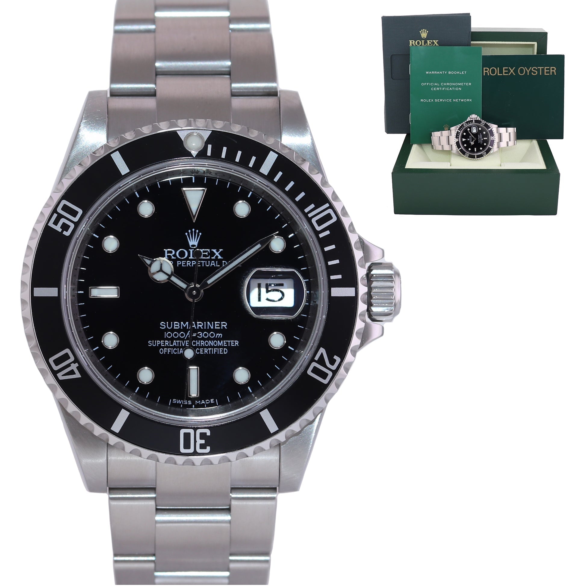 Rolex discount 16610 rehaut