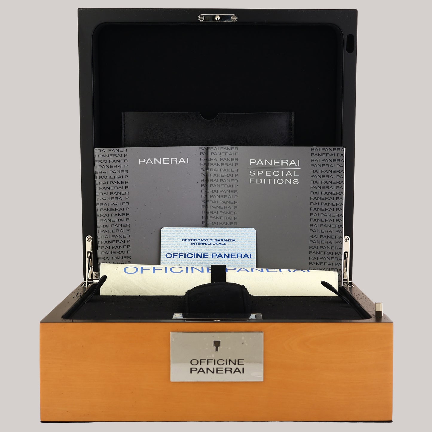 PAPERS Radiomir Titanium 47mm Minerva PAM00309 Special Edition Limited Watch Box