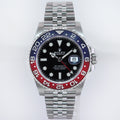 MINT 2019 PAPERS Rolex GMT Master II PEPSI Red Blue Jubilee Ceramic 126710 BLRO Watch