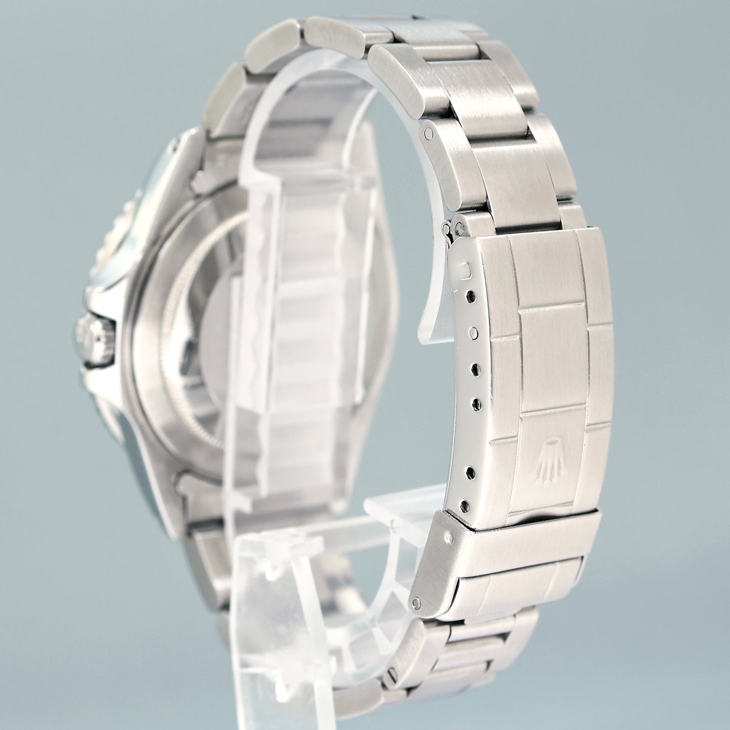 Rolex GMT-Master II 2 Fat Lady Coke Red Steel 16760 40mm Watch Box