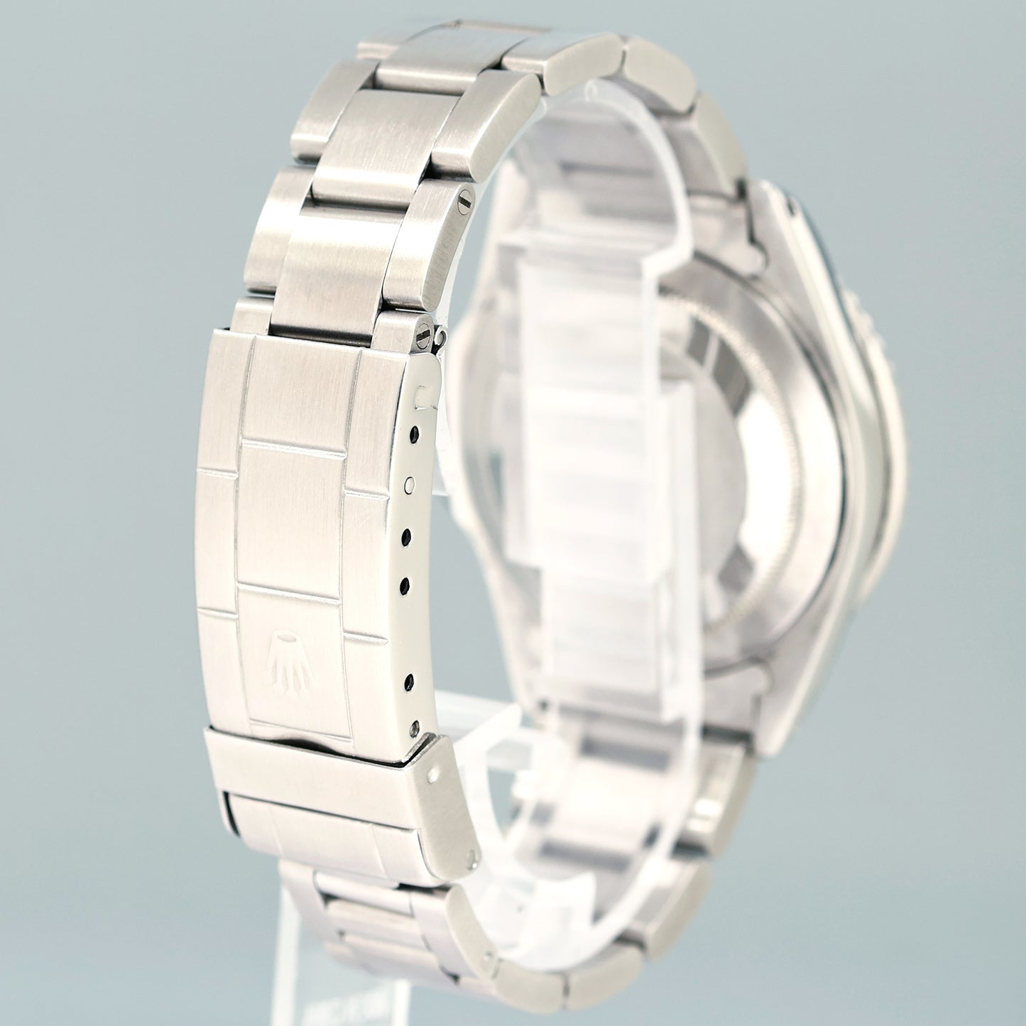 Rolex GMT-Master II 2 Fat Lady Coke Red Steel 16760 40mm Watch Box