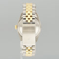 Rolex DateJust 36mm White Roman 16013 Two Tone Yellow Gold Steel Jubilee Watch Box
