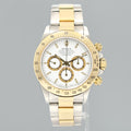 1989 Rolex Daytona 16523 Zenith Two Tone Yellow Gold White Stick Watch Box