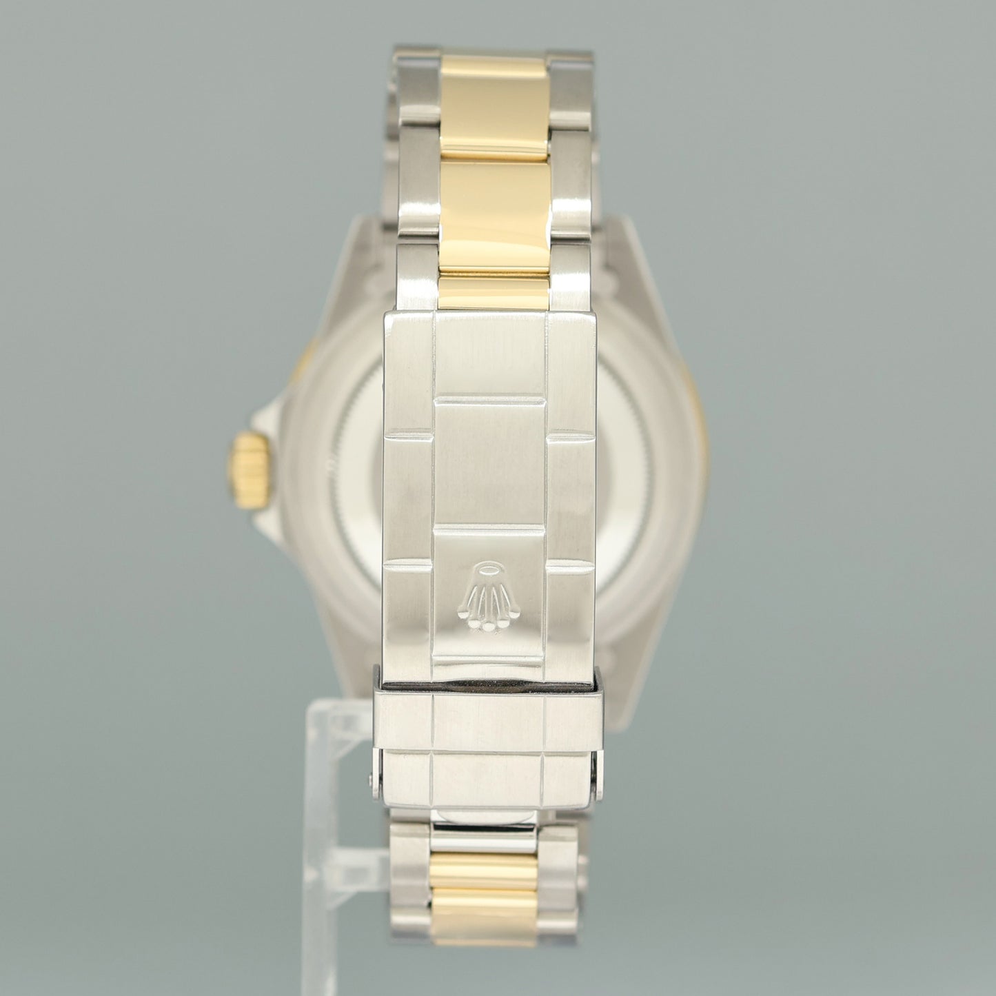 MINT 1999 Rolex Submariner 16613LB Yellow Gold Steel Two Tone Sunburst Blue Watch