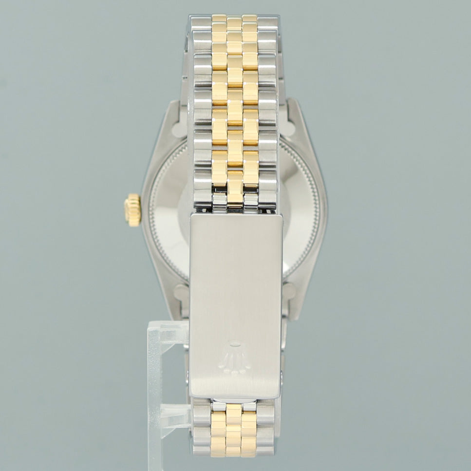 2018 RSC PAPERS Ladies Rolex 68273 Two Tone Gold White Roman Steel 31mm Watch