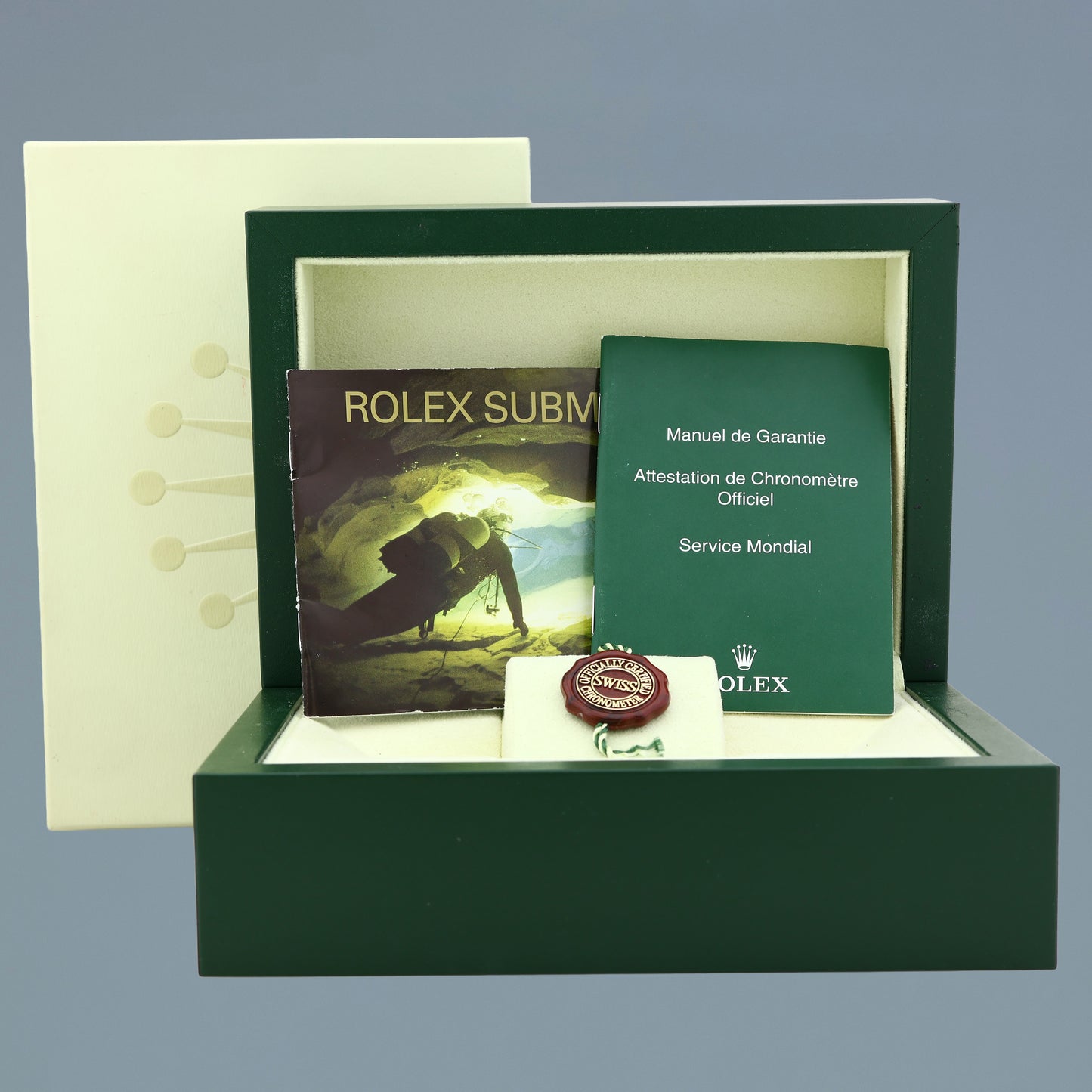 MINT 2009 ENGRAVED REHAUT Rolex Submariner Date 16610 Stainless Steel Black Watch