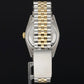 MINT Rolex DateJust 36mm Silver Stick 16233 Two Tone 18k Gold Steel Jubilee Watch Box