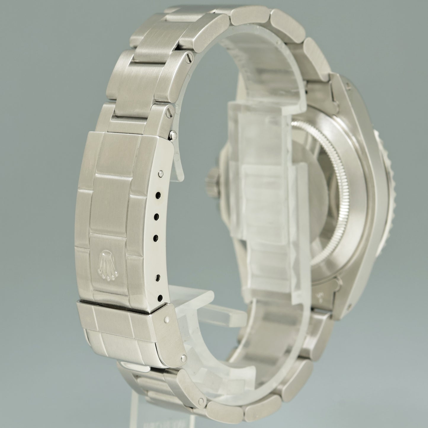 2010 ENGRAVED REHAUT Rolex Submariner No-Date 4 Line 14060M Steel Black Watch Box