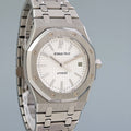 MINT 15300ST Audemars Piguet Royal Oak White 39mm Steel Watch Box
