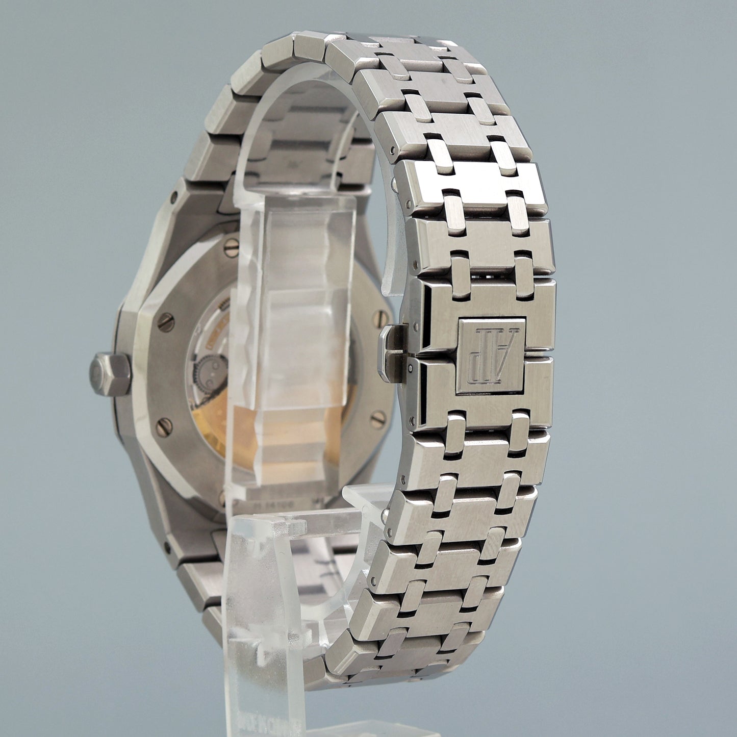 MINT 15300ST Audemars Piguet Royal Oak White 39mm Steel Watch Box