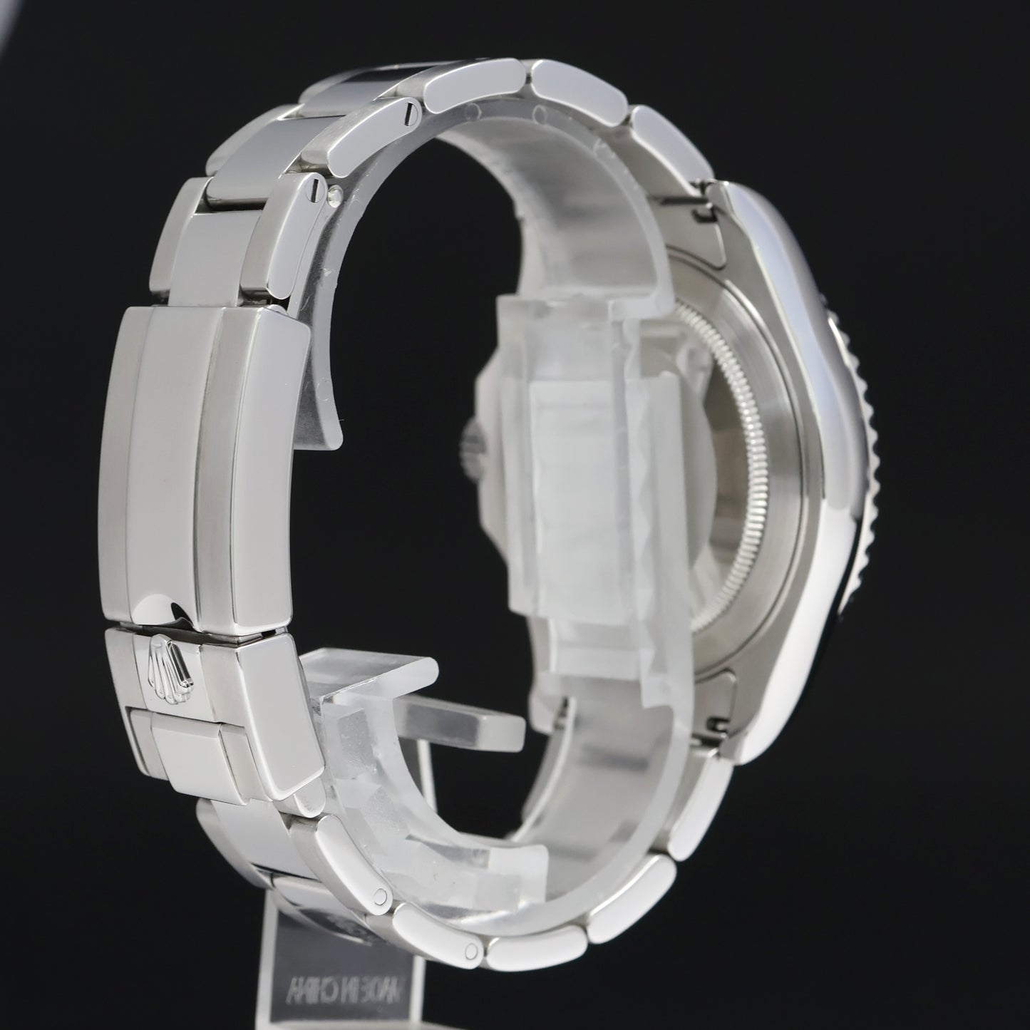 2017 MINT Rolex Yacht-Master 116622 Steel Platinum Blue Dial 40mm Watch Box