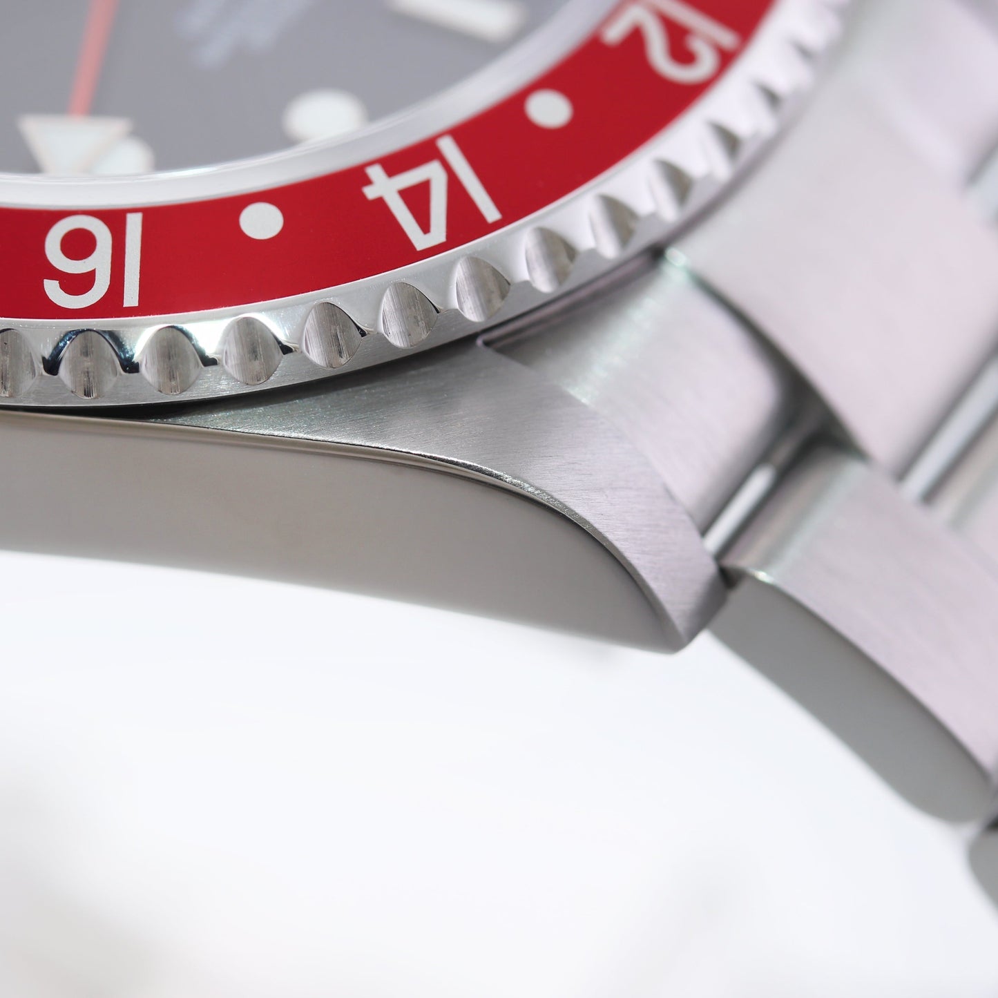 MINT 2004 Rolex GMT-Master 2 Coke Black Red Steel No Holes 16710 Watch Box