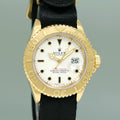 Rolex Yacht-Master Yellow Gold 16628 White Dial Nato 40mm Watch Box