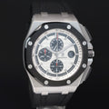 Audemars Piguet Royal Oak Offshore Ceramic Steel Panda 26400SO 44mm Chrono Watch