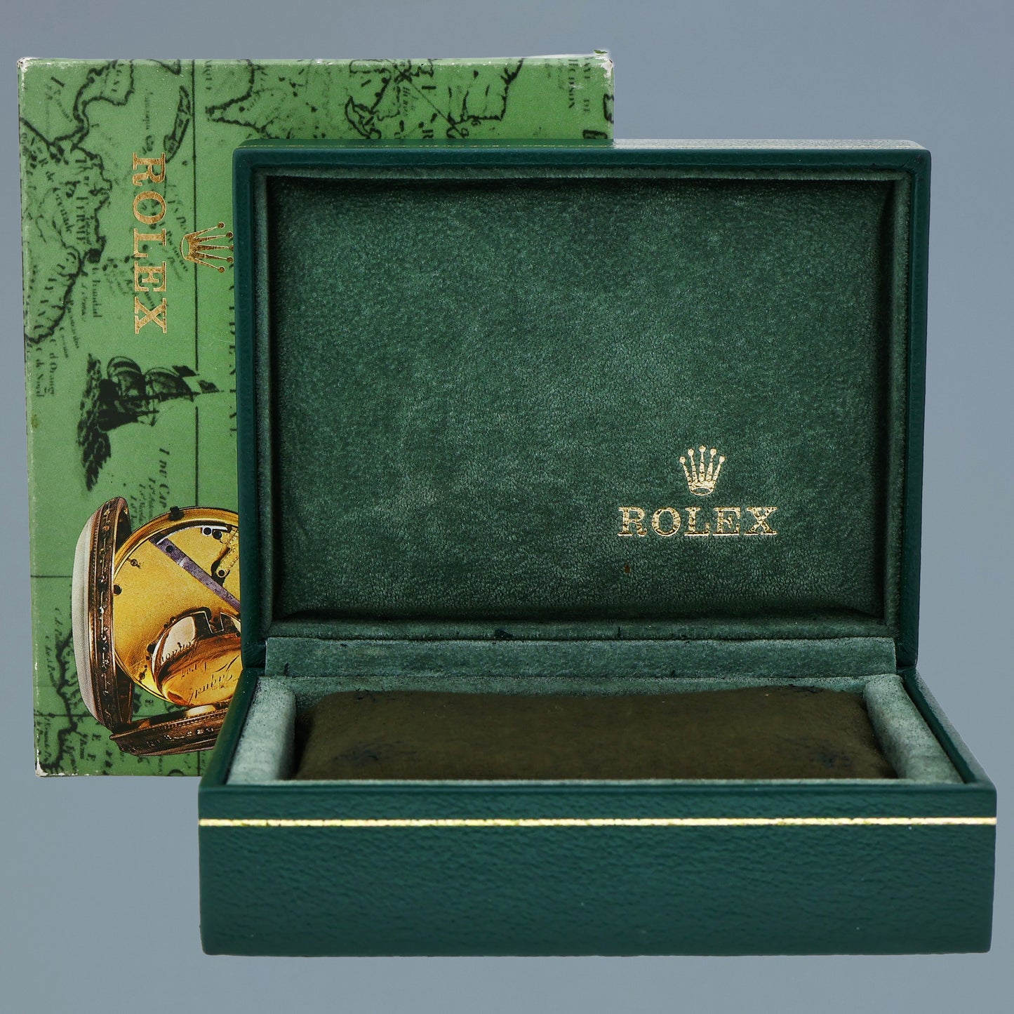 Vintage Rolex Submariner Date 1680 Steel Black Oyster 40mm Watch Box
