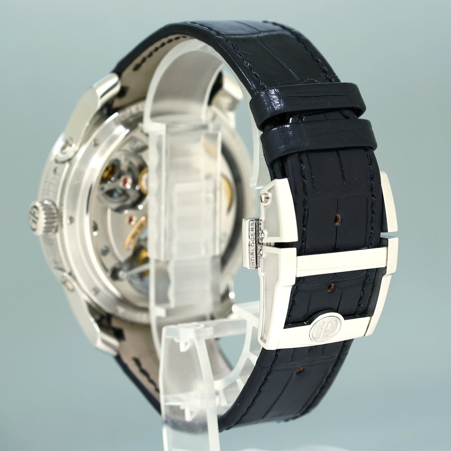 PAPERS MINT Platinum Greubel Forsey Double Tourbillon 30° Technique Leather Watch Box