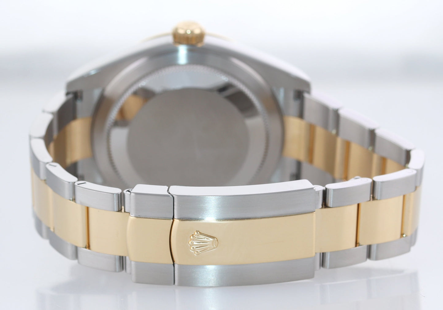 2022 MINT Rolex Sky-Dweller 326933 Champagne Two Tone Gold Steel Watch Box