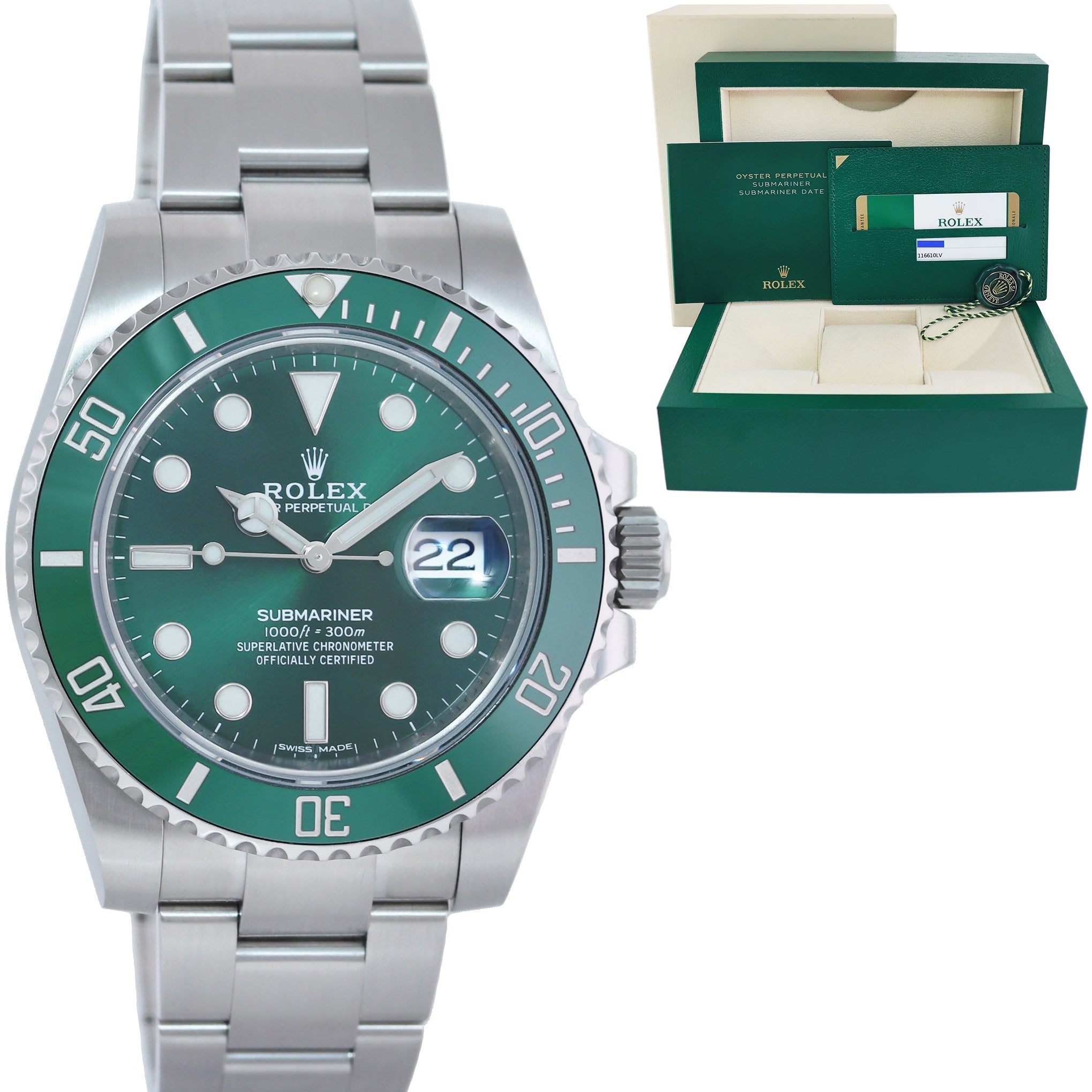 Rolex submariner hulk discount 2018