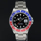 2006 MINT Rolex GMT-Master II 2 Pepsi 40mm Steel 16710 NO HOLES Black Watch Box