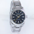 MINT Rolex Milgauss 40mm Orange Black 116400 Stainless Steel Watch Box