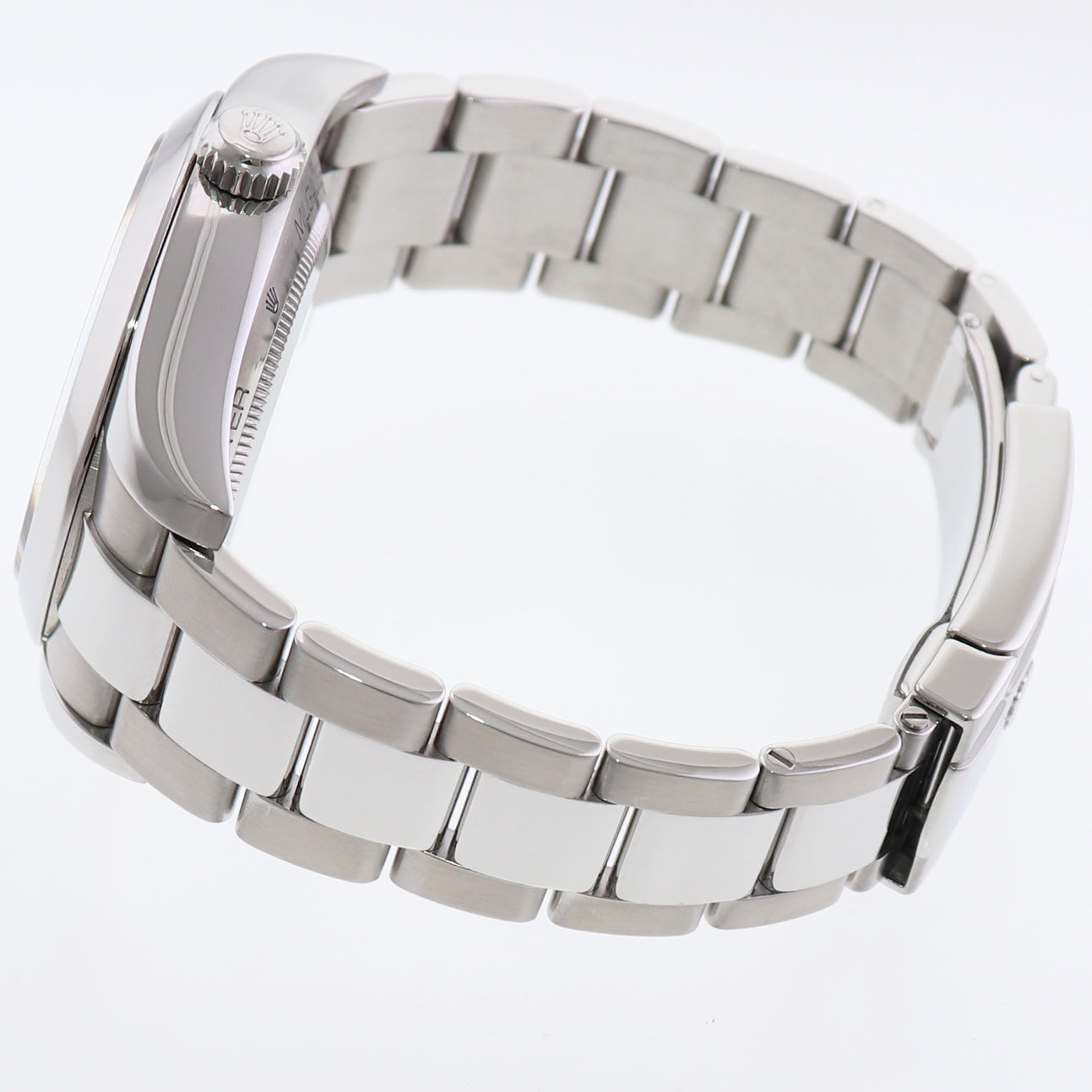 MINT Rolex Milgauss 40mm Orange Black 116400 Stainless Steel Watch Box