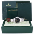 MINT Rolex Milgauss 40mm Orange Black 116400 Stainless Steel Watch Box