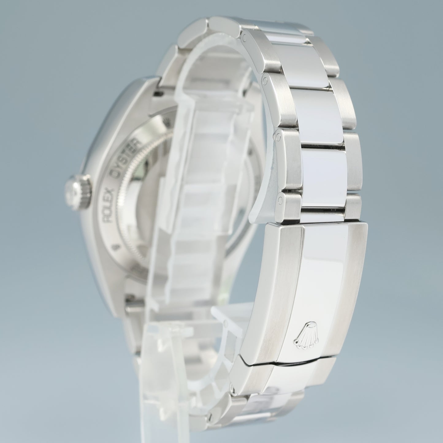 MINT 2022 Rolex Milgauss Blue Anniversary Green 116400GV Steel 40mm Watch Box