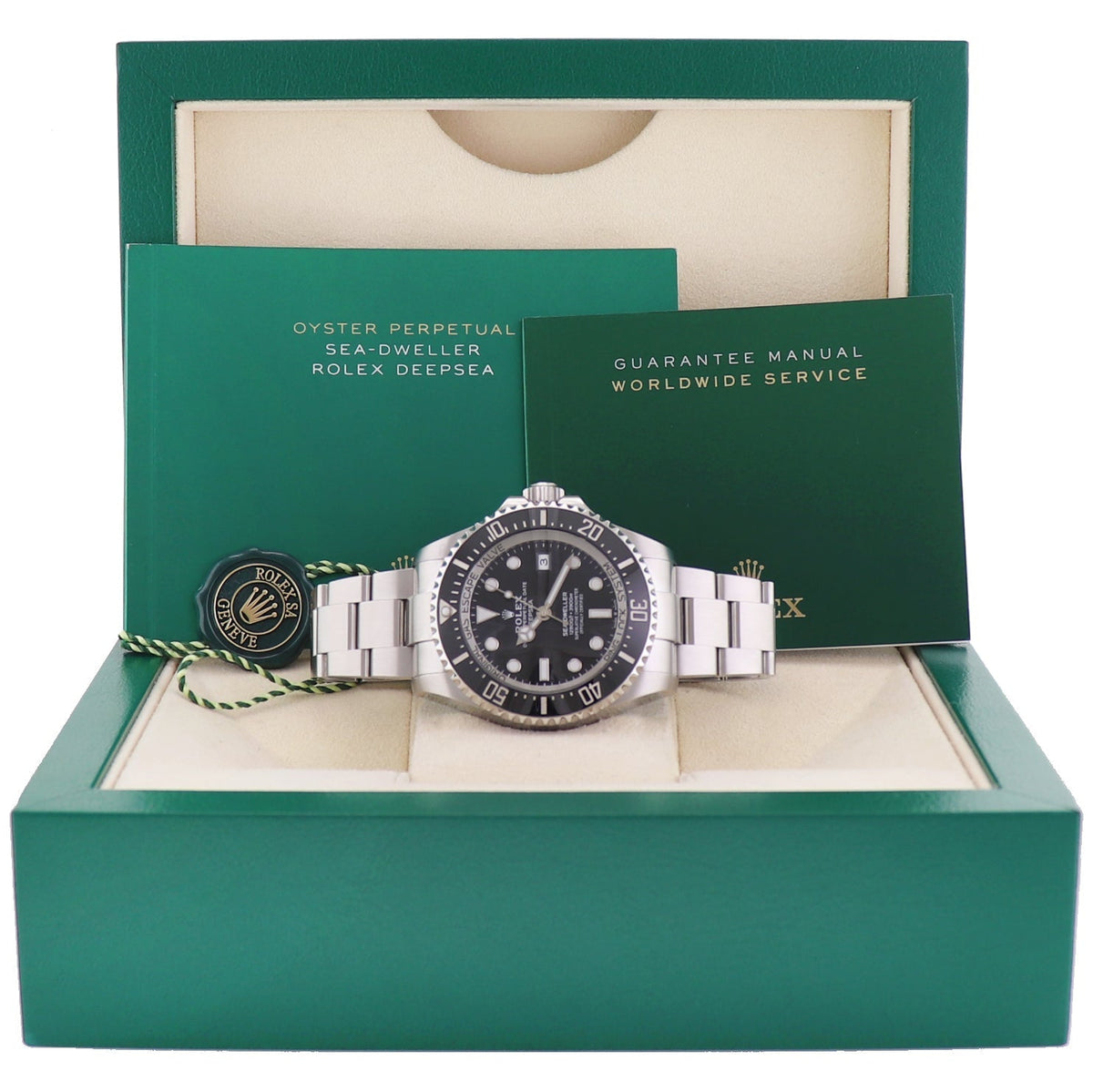 2024 MINT Rolex 136660 Sea-Dweller Deepsea Black Ceramic 44mm Watch Box