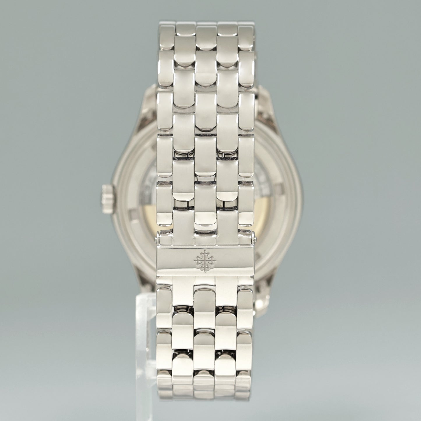 MINT Patek Philippe 5146/1G White Gold Bracelet Annual Calendar 39mm Moon Phase Watch