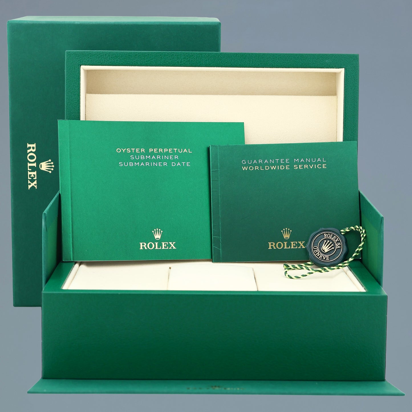 2025 NEW Rolex 124060LN Submariner 41mm Black No Date Watch Box