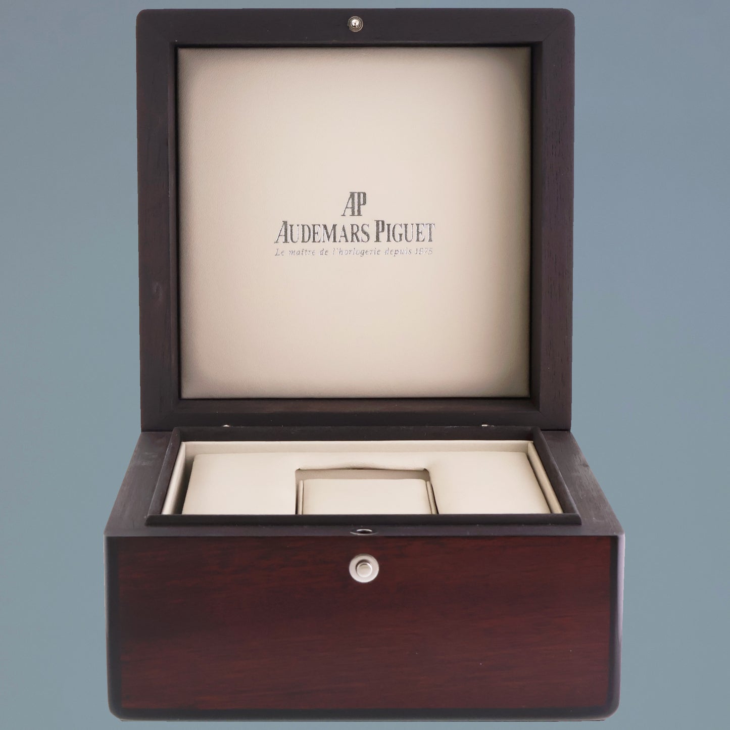 MINT Audemars Piguet Royal Oak Black 39mm Steel 15300ST Date Watch Box