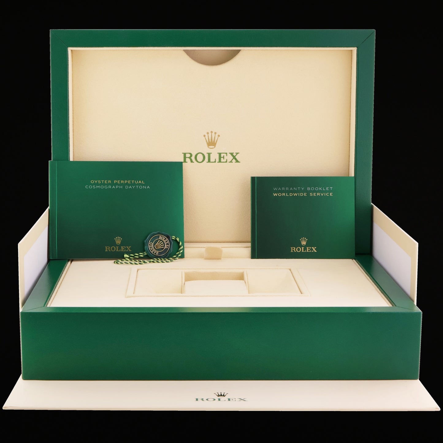 2018 MINT Rolex Daytona 116506 Platinum Glacier Ice Blue Ceramic Watch Box