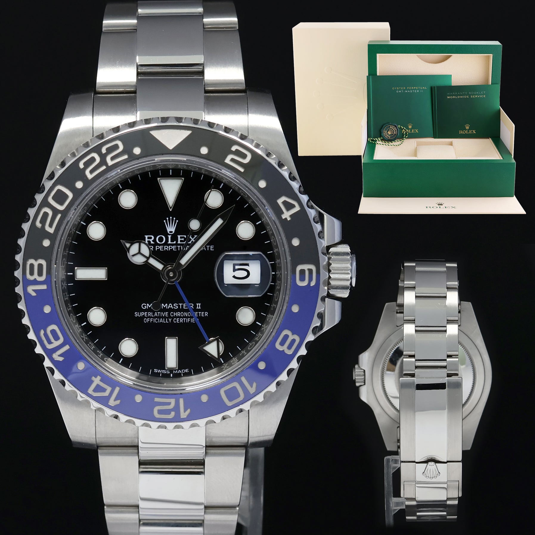 Rolex best sale blnr batman