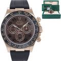 PAPERS MINT Rolex Daytona Chocolate Arabic Ceramic 116515 Rose Gold Rubber Watch Box