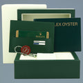 MINT PAPERS Rolex Milgauss Green Anniversary Orange Black 116400GV Steel Watch Box