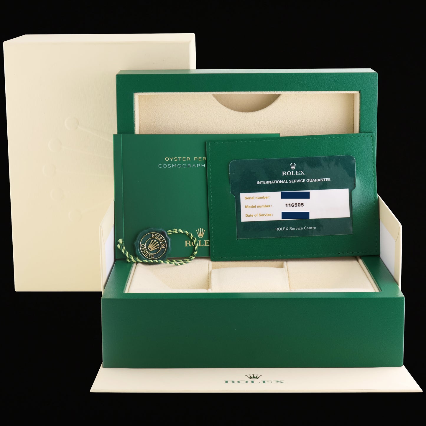 RSC PAPERS Rolex Daytona Chrono Rose Gold Chocolate Arabic 116505 Chrono Watch