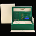 2021 NEW PAPERS Rolex Daytona 116508 Green Yellow Gold Chrono John Mayer Watch Box