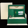 MINT 2017 PAPERS Rolex Air King 116900 Black Arabic Dial 40mm Steel Green Watch Box