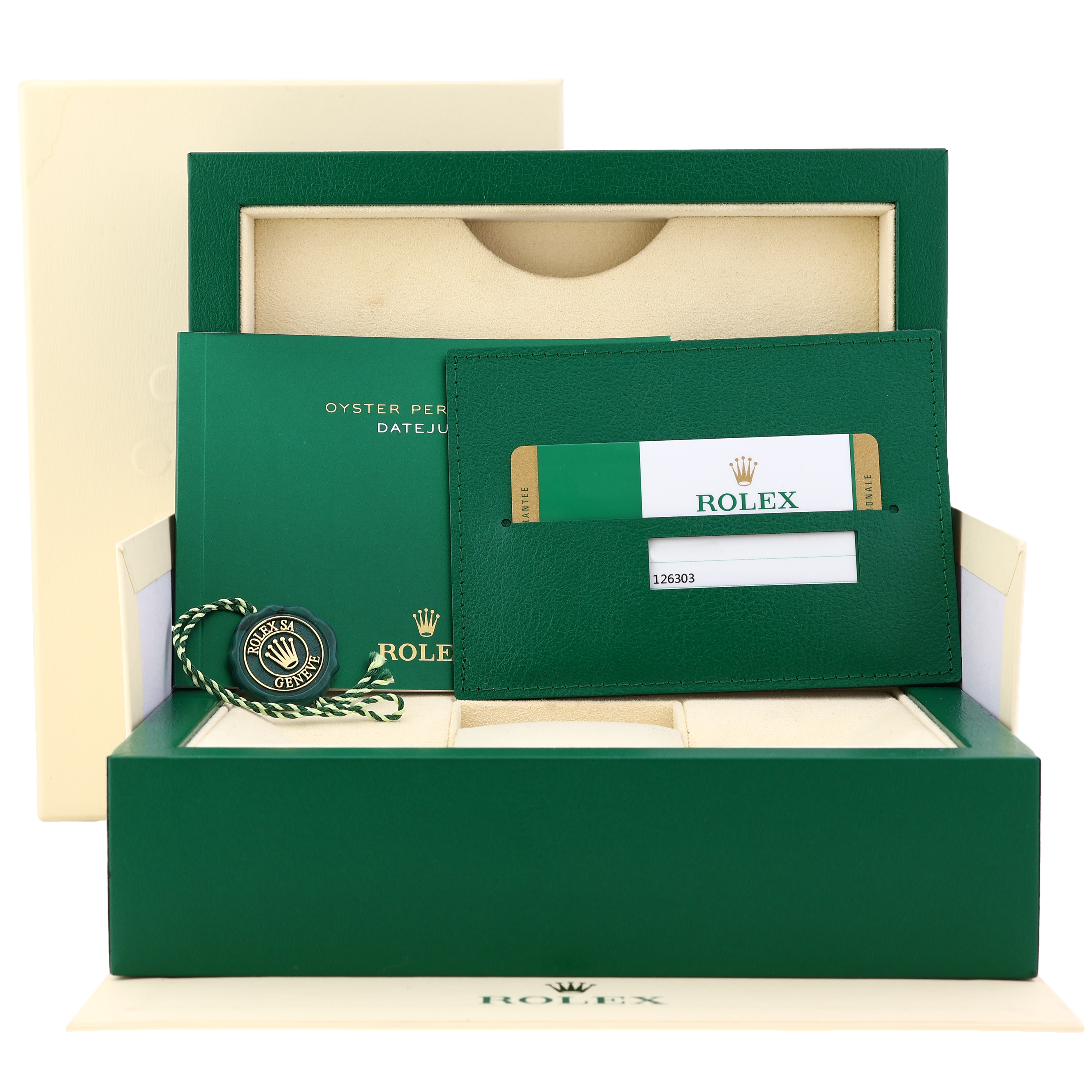 PAPERS MINT Rolex DateJust 41 Two Tone Yellow Gold Jubilee 126303 Champagne Watch