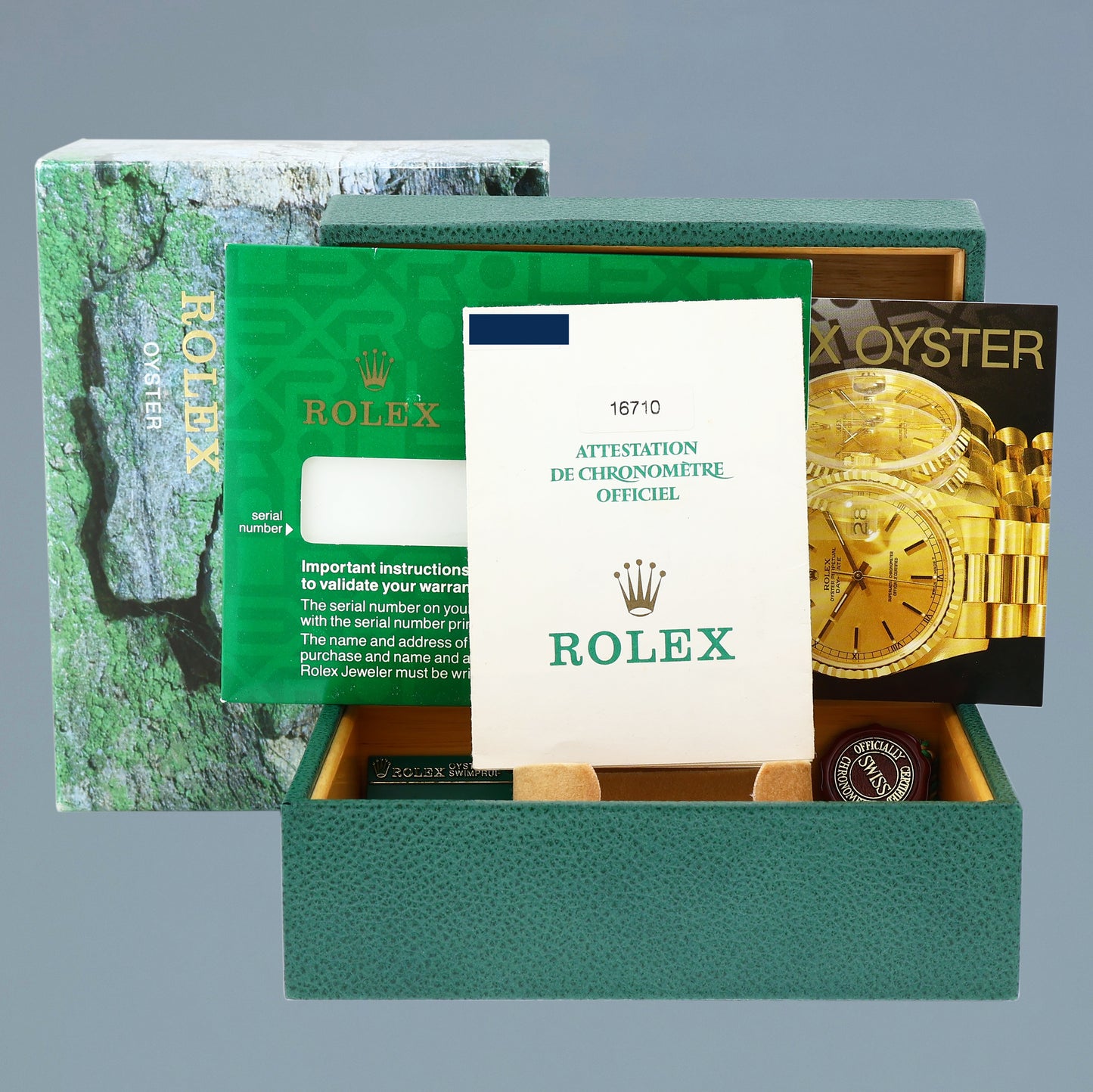 PAPERS 1999 MINT Rolex GMT-Master II Coke Red Black Steel 16710 40mm Watch Box