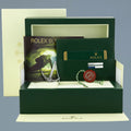 PAPERS MINT Rolex Kermit Green Anniversary 40mm Submariner 16610LV Watch Box