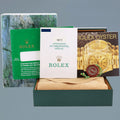 MINT 1999 PAPERS Rolex Submariner 16613 Gold Steel Two Tone Gold Sunburst Blue Watch